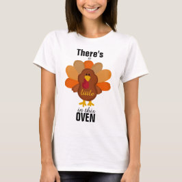 Een kleine kalkoen - Moederschap Lange Massa T-Shi T-shirt