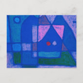 Een kleine kamer in Venetië door Paul Klee, Abstra Briefkaart (Voorkant)