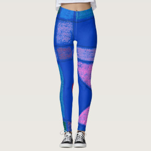 Een kleine kamer in Venetië door Paul Klee, Abstra Leggings