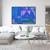 Een kleine kamer in Venetië door Paul Klee, Abstra Poster