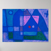 Een kleine kamer in Venetië door Paul Klee, Abstra Poster (Voorkant)