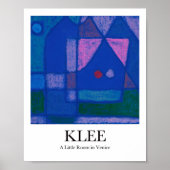 Een kleine kamer in Venetië door Paul Klee Poster (Voorkant)