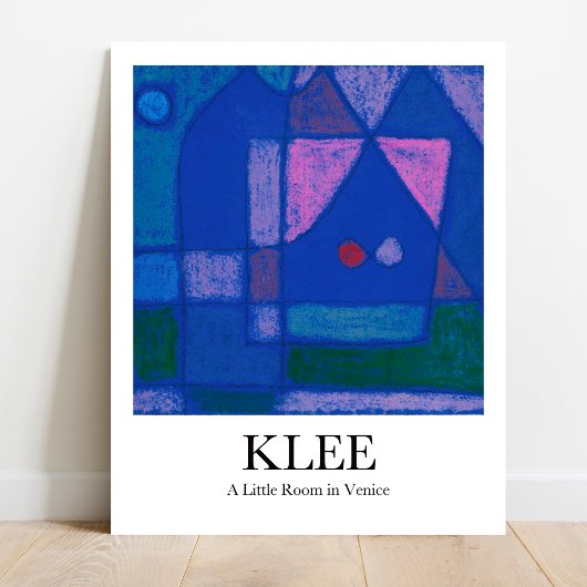 Een kleine kamer in Venetië door Paul Klee Poster