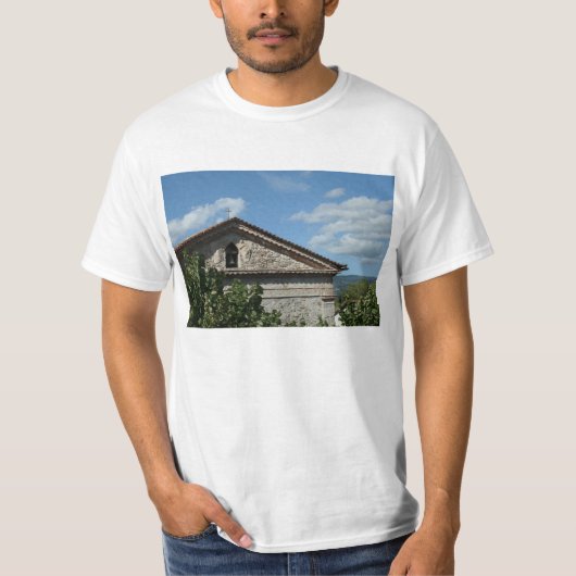 Een kleine kapel in Laino Borgo T-shirt (Voorkant)
