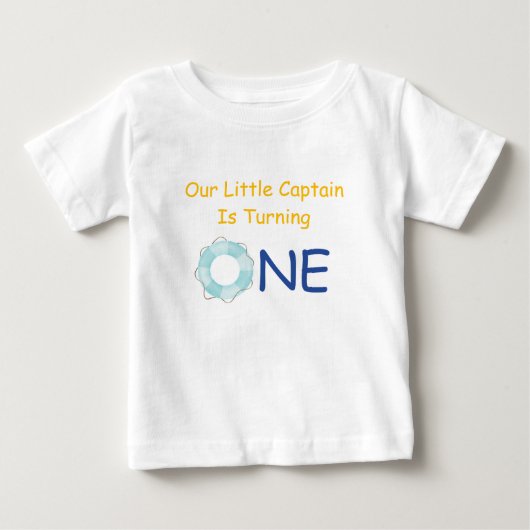 Eén Kleine Kapitein T-shirt (Voorkant)