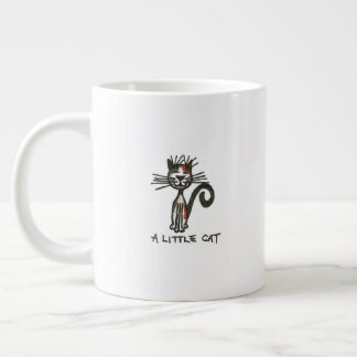 Een kleine kat grote koffiekop