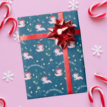 Een kleine kerstvlinder met Happy Santa Axolotl