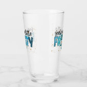 Een kleine kikkervisje aan te passen glas (Links)