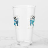 Een kleine kikkervisje aan te passen glas (Rechts)