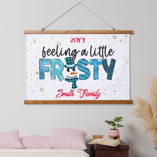 Een kleine kikkervisje aan te passen hangend wandkleed (Slaapkamer)