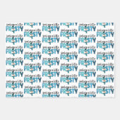 Een kleine kikkervisje aan te passen inpakpapier vel (Voorkant 3)