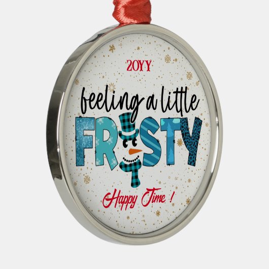 Een kleine kikkervisje aan te passen metalen ornament (Rechts)