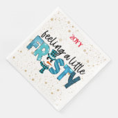 Een kleine kikkervisje aan te passen servet (Hoek)