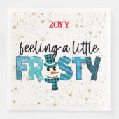 Een kleine kikkervisje aan te passen servet (Voorkant)