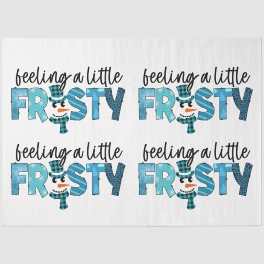 Een kleine kikkervisje aan te passen tissuepapier (Voorkant)