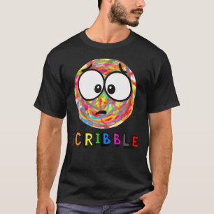Een kleine krabbelplek t-shirt