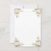 Een kleine Lambchop Waterverf Bedankkaart (Achterkant)