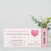 Een kleine liefje is onderweg kaart (Staand voorkant)