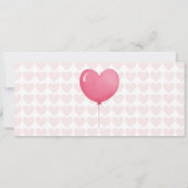 Een kleine liefje is onderweg kaart (Achterkant)