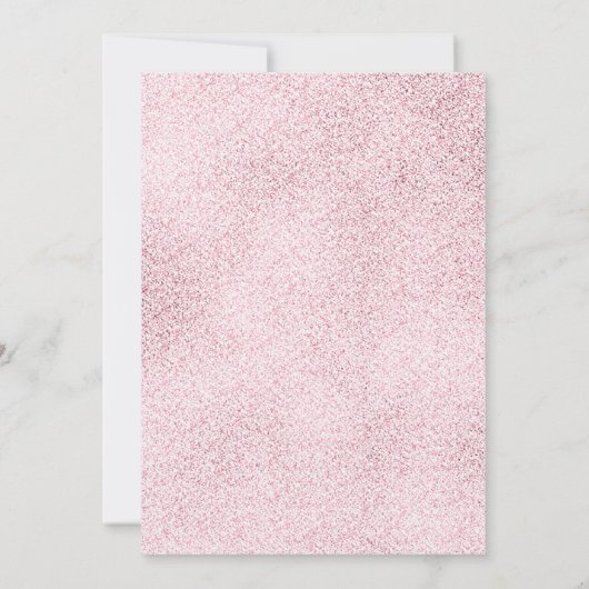 Een kleine liefje is onderweg kaart (Achterkant)