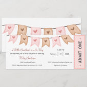 Een kleine liefje is onderweg kaart (Voorkant / Achterkant)