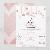 Een kleine liefje uitnodiging (Voorkant / Achterkant)