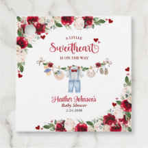 Een Kleine Liefje Valentijn Jongen Baby Borrel