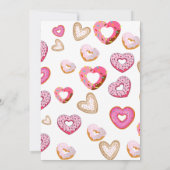Een kleine lieve valentijns donut kaart (Achterkant)