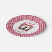 Een kleine lieverd Valentijn Papieren Bordje (Gekanteld)