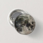 een kleine maan ronde button 3,2 cm (Voorkant /achterkant)