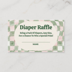 Een Kleine Matcha Baby Matcha Luier Raffle  Informatiekaartje