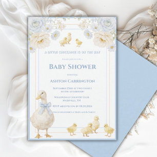 Een Kleine Mees Blauw Geel Schattige Babyborrel Kaart