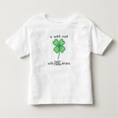 Een kleine met BIG dreams peuter T-shirt (Voorkant)