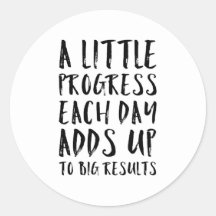 Een kleine Motivatie Citaat van de Vooruitgang