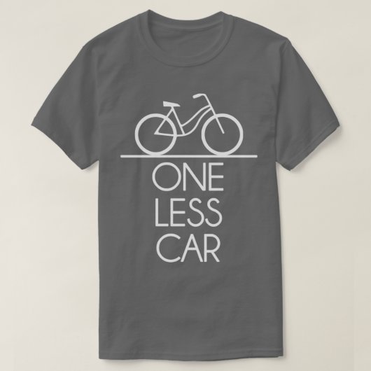 Een kleine motorfiets op aarde t-shirt (Design voorkant)