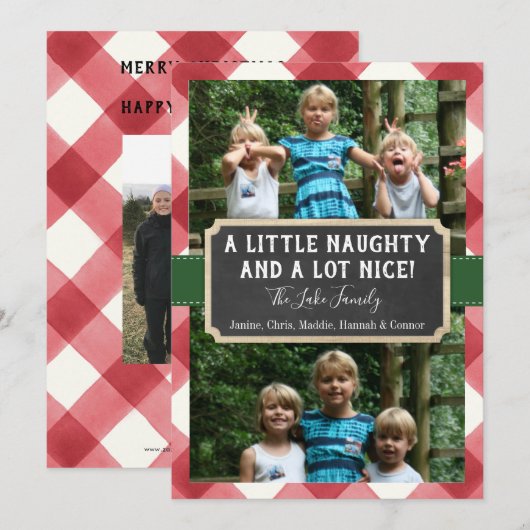 Een kleine nauwer en een mooie fotovakantiekaart (Voorkant / Achterkant)