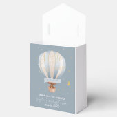 Een Kleine Ontdekkingsreiziger Heet Luchtballon Bedankdoosjes (Geopend)