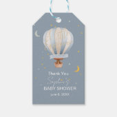 Een Kleine Ontdekkingsreiziger Heet Luchtballon Cadeaulabel (Voorkant)