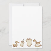 Een kleine op de weg Espresso Martini Baby shower Kaart (Achterkant)