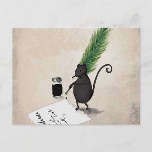 Een kleine opmerking briefkaart (Voorkant)