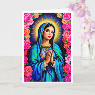 Een kleine opmerking Virgin Mary Voeg tekst Kaart