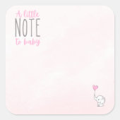 Een kleine opmerking voor Baby Sticker Inside Book (Voorkant)