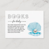 Een kleine parel is onderweg Boeken voor Baby Informatiekaartje (Voorkant)