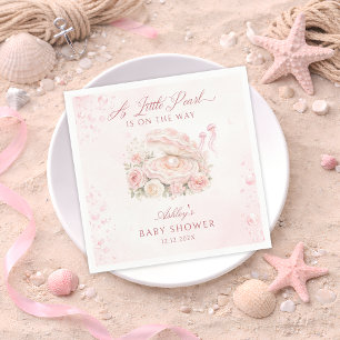 Een Kleine Parel Meisje Baby Shower Servet
