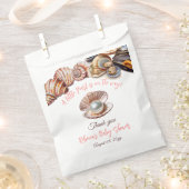 Een kleine parel onder het Zee meisje Baby shower Bedankzakje (Geknipt)