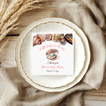 Een kleine parel onder het Zee meisje Baby shower