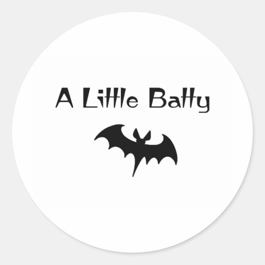 Een kleine partij ronde sticker (Voorkant)