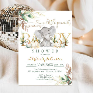 Een Kleine Pinda Baby Shower Uitnodiging