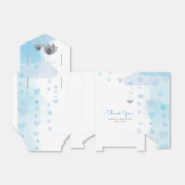 Een kleine pinda Elephant Boy Baby shower Bedankdoosjes (Uitgevouwen)