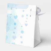 Een kleine pinda Elephant Boy Baby shower Bedankdoosjes (Achterkant)